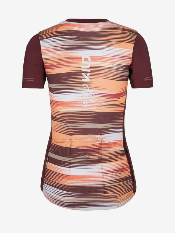 Kilpi Vino oranžna ženska kolesarska majica Kilpi MOATE