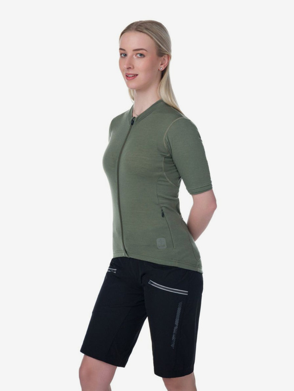 Kilpi Ženska kolesarska majica Kilpi MEARIL v barvi kakija
