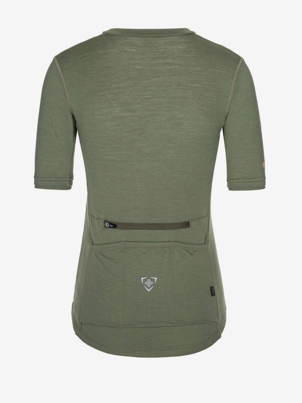 Kilpi Ženska kolesarska majica Kilpi MEARIL v barvi kakija