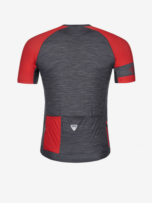 Kilpi Rdeče-siva moška kolesarska majica Kilpi SELVA