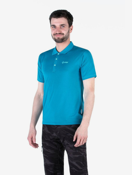 Kilpi Turkizna moška športna polo majica Kilpi COLLAR
