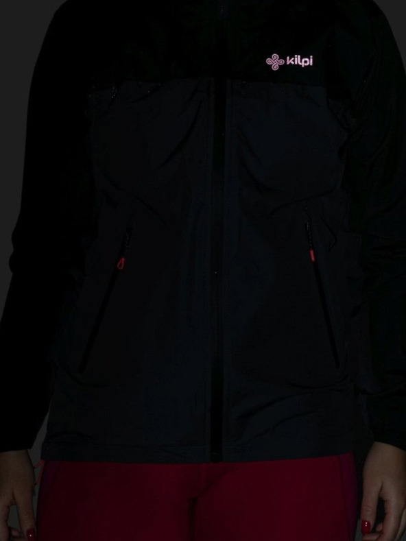 Kilpi Črna in siva ženska športna jakna Kilpi HURRICANE