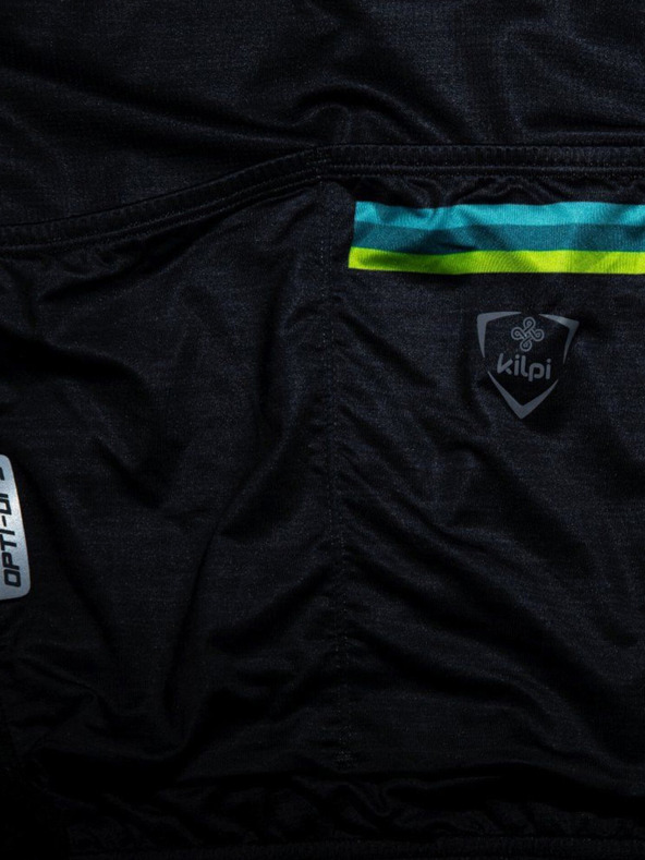 Kilpi Črna moška kolesarska majica Kilpi Tino-M