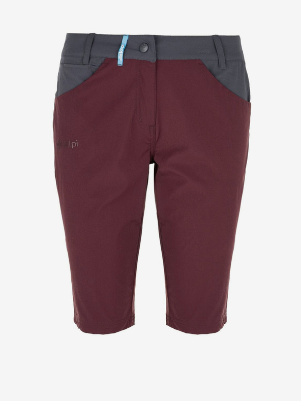Kilpi Ženske športne hlače Kilpi Sylane-W v bordo barvi