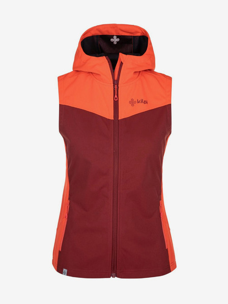 Kilpi Oranžno-vinski ženski softshell jopič Kilpi CORTINA
