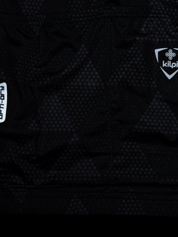 Kilpi Črna moška kolesarska majica z vzorcem Kilpi SALETTA-M