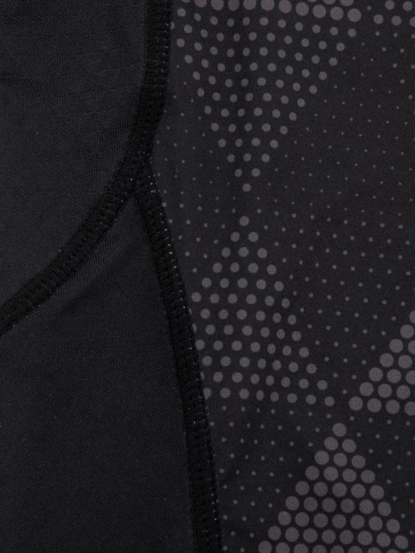 Kilpi Črna moška kolesarska majica z vzorcem Kilpi SALETTA-M