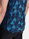 Kilpi Temno modra moška kolesarska majica z vzorcem Kilpi SALETTA-M