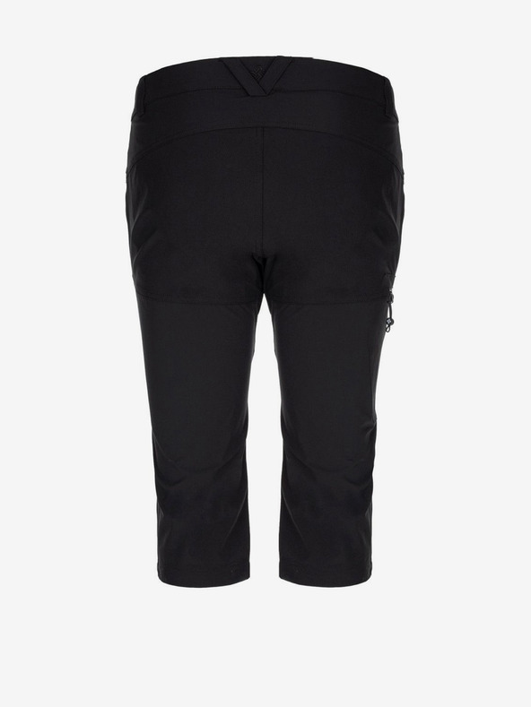 Kilpi Črne ženske 3/4 hlače za na prostem Kilpi OTARA-W