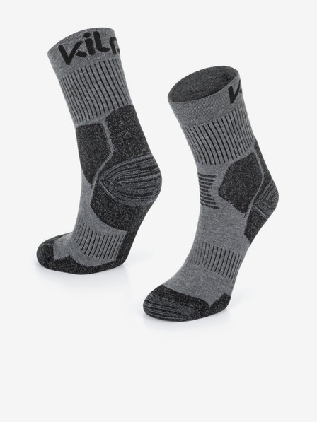 Kilpi Črne unisex športne nogavice Kilpi ULTRA-U
