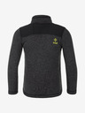 Kilpi Kilpi REGIN temno siv fantovski pulover na zadrgo
