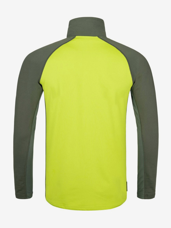 Kilpi Neonsko zelena moška športna majica s pokončnim ovratnikom Kilpi WILLIE