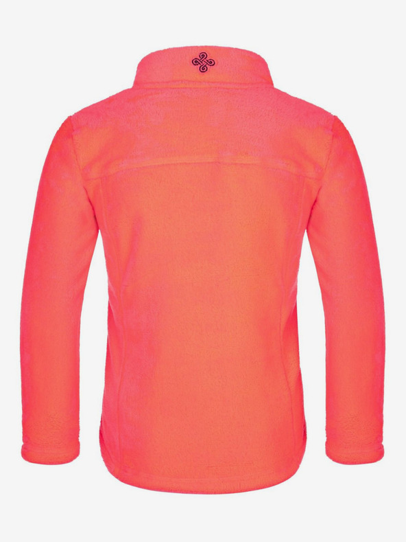 Kilpi Temno roza dekliška jopa z zadrgo iz flisa Kilpi ERIN