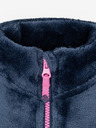 Kilpi Temno roza dekliška jopa z zadrgo iz flisa Kilpi ERIN