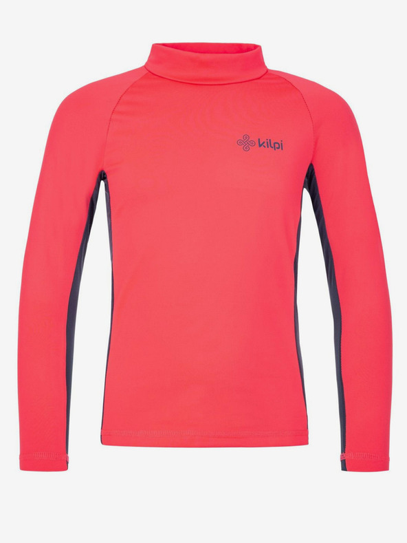 Kilpi Temno rožnata dekliška termo majica s pokončnim ovratnikom Kilpi WILLIE