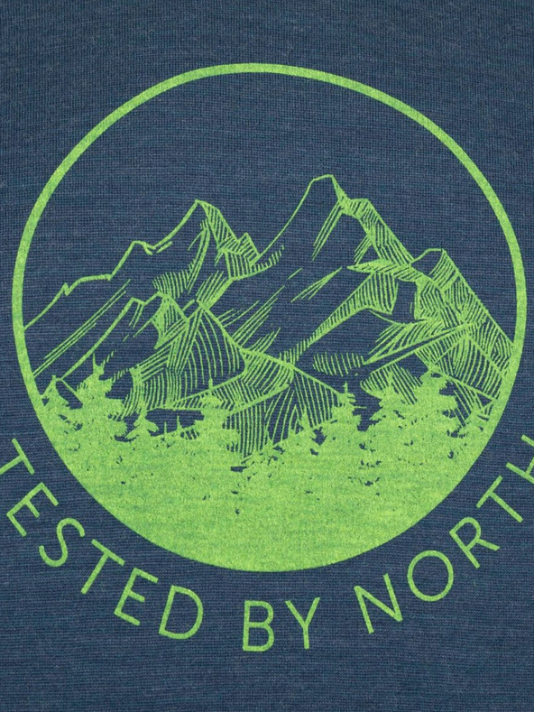 Kilpi Temno modra moška majica iz merino volne Kilpi MAVORA TOP