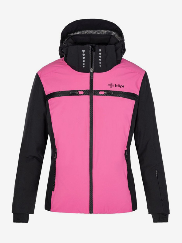 Kilpi Črno-rožnata ženska zimska smučarska jakna Kilpi HATTORI