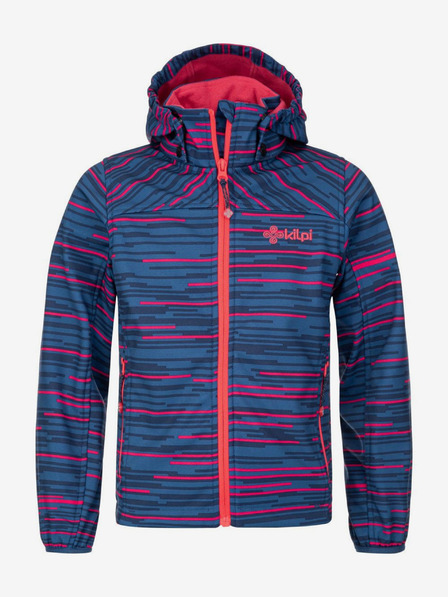 Kilpi Modra dekliška softshell jakna z vzorcem Kilpi RAVIA