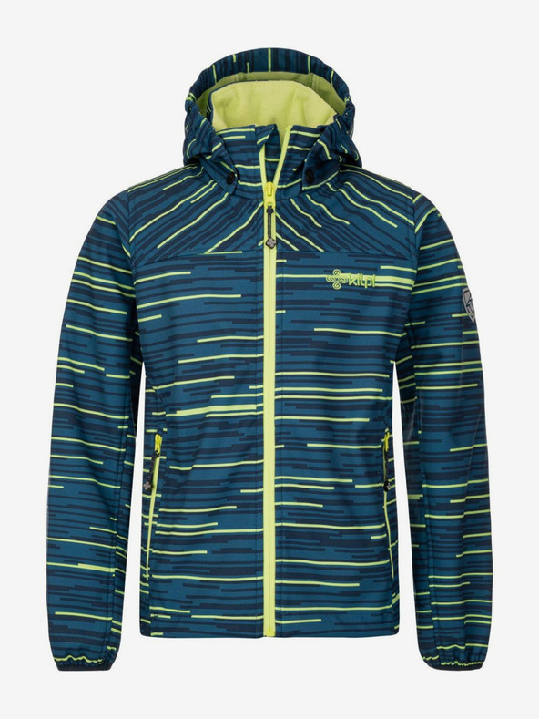 Kilpi Petrolejska fantovska črtasta softshell jakna Kilpi RAVIO