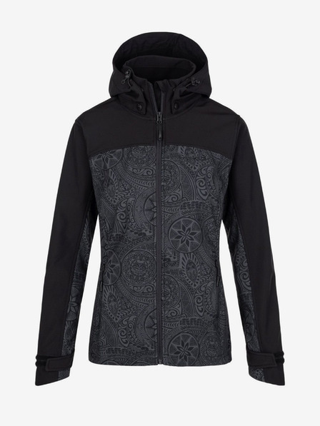 Kilpi Črno-siva ženska softshell jakna Kilpi RAVIA