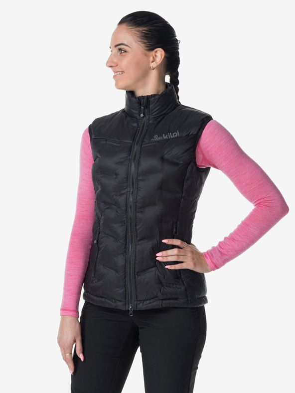 Kilpi Črna ženska prešita telovnik Kilpi NAI