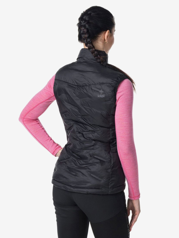 Kilpi Črna ženska prešita telovnik Kilpi NAI