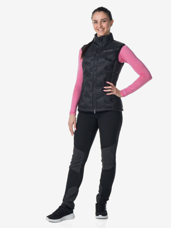 Kilpi Črna ženska prešita telovnik Kilpi NAI