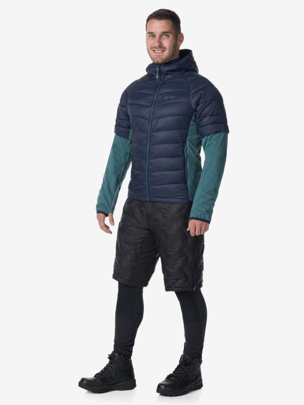 Kilpi Črne moške izolirane kratke hlače Kilpi FANCY