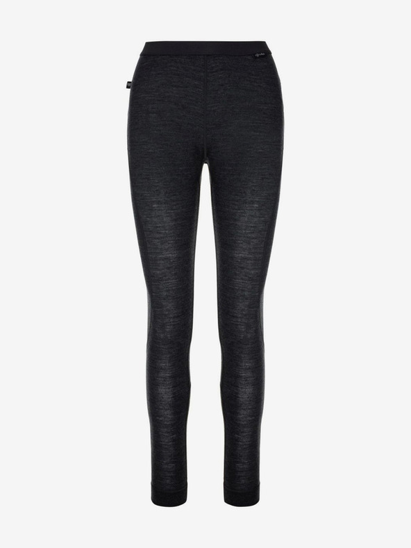Kilpi Črne ženske termalne gamaše iz merino volne Kilpi MAVORA BOTTOM