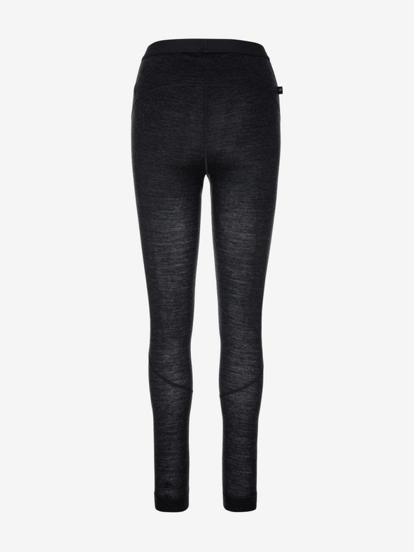Kilpi Črne ženske termalne gamaše iz merino volne Kilpi MAVORA BOTTOM