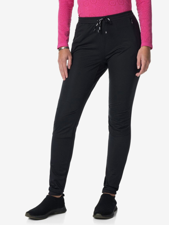 Kilpi Črne ženske športne hlače Kilpi NORWELL