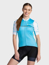 Kilpi Svetlomodra ženska športna majica z zadrgo Kilpi CORRIDOR