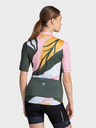 Kilpi Zeleno-rožnata ženska športna majica z zadrgo Kilpi RITAEL