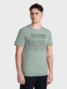 Kilpi Zelena moška majica s potiskom Kilpi PORTELA