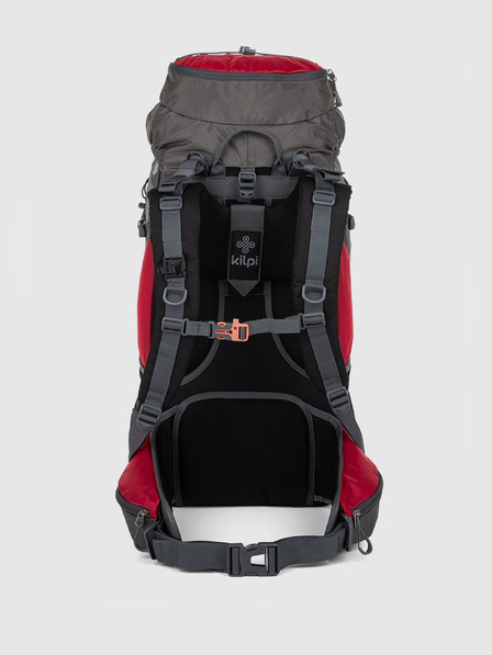 Kilpi Sivo-rdeč unisex športni nahrbtnik Kilpi ECRINS (45+5 l)