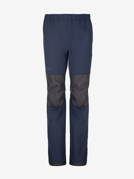 Kilpi Temno modre otroške softshell smučarske hlače Kilpi RIZO