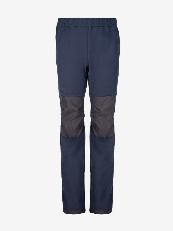 Kilpi Temno modre otroške softshell smučarske hlače Kilpi RIZO