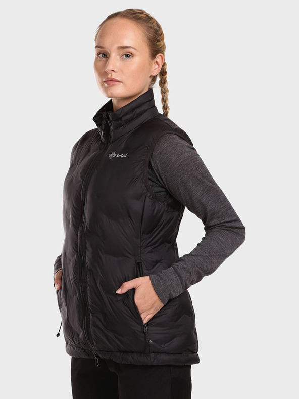Kilpi Črna ženska prešita telovnik Kilpi NAI