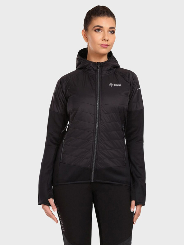 Kilpi Črna ženska športna jopica Kilpi GARES