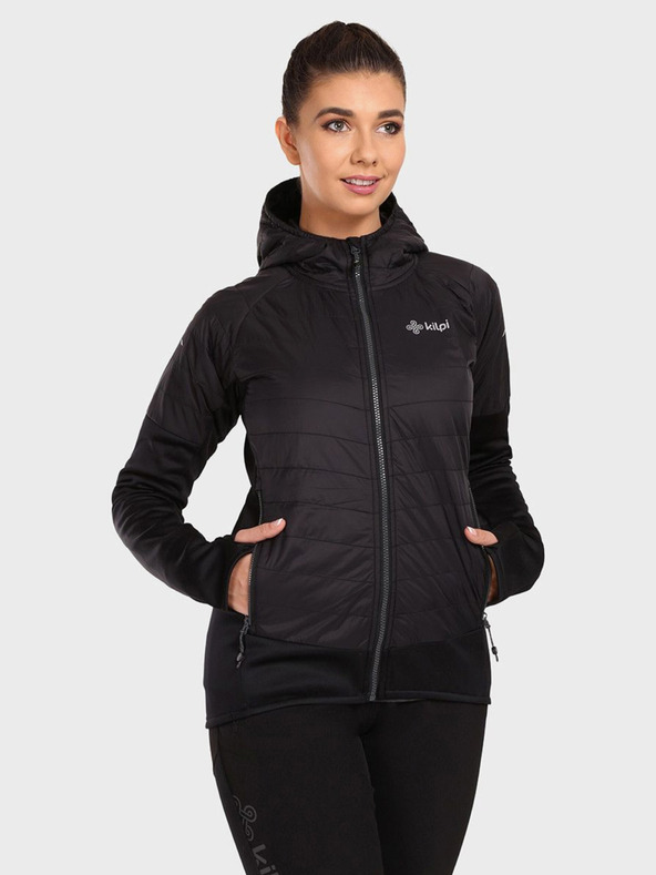 Kilpi Črna ženska športna jopica Kilpi GARES