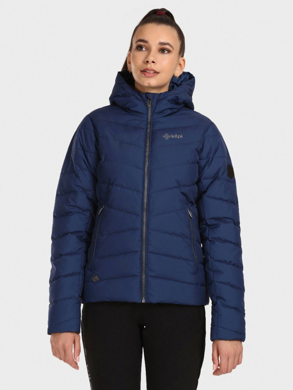 Kilpi Temno modra ženska zimska prešita jakna Kilpi TASHA