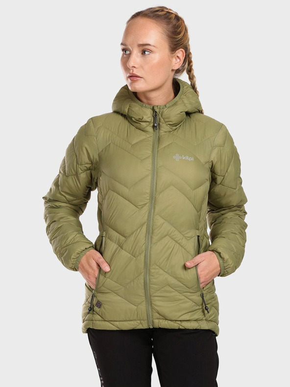 Kilpi Zelena ženska zimska prešita jakna Kilpi REBEKI