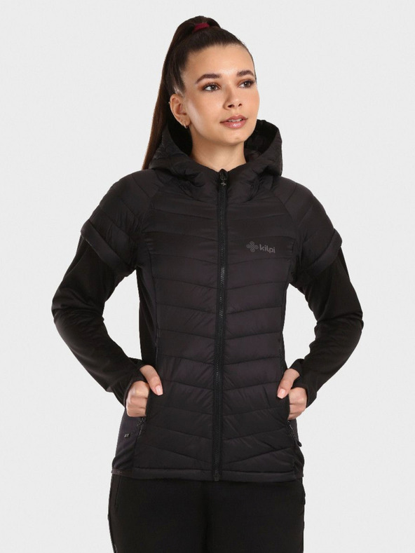 Kilpi Črna ženska prešita jakna Kilpi VERONS