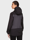 Kilpi Sivo-črna ženska športna jakna Kilpi HURRICANE