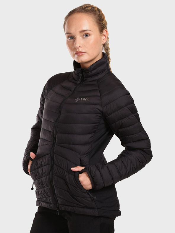 Kilpi Črna ženska zimska prešita jakna Kilpi ACTIS