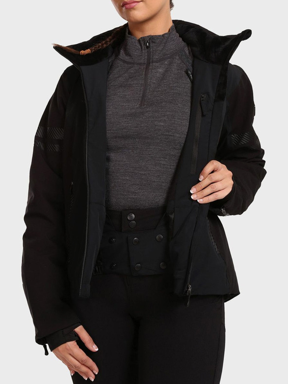 Kilpi Črna ženska smučarska jakna Kilpi LORIEN