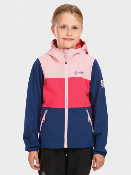 Kilpi Modro-rožnata dekliška softshell jakna Kilpi RAVIA