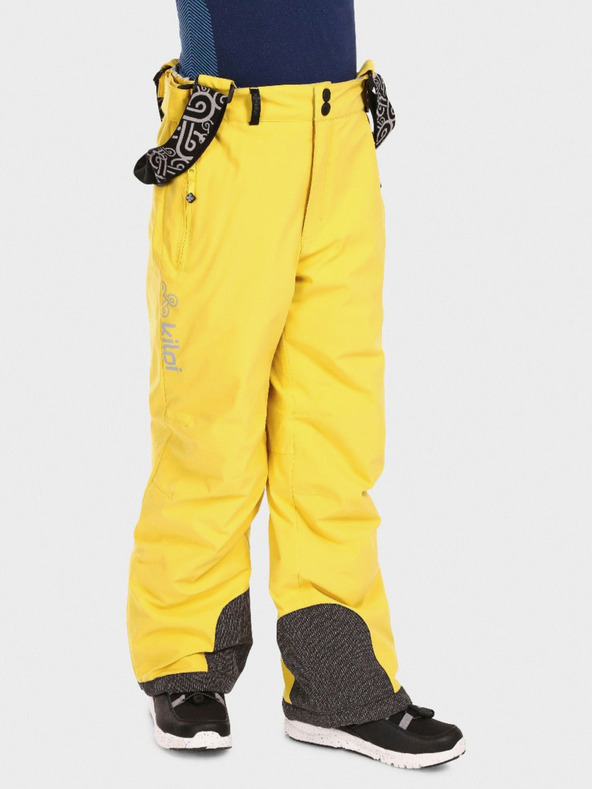 Kilpi Rumene deške smučarske hlače KILPI MIMAS