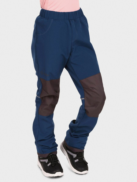 Kilpi Temno modre otroške softshell hlače Kilpi RIZO