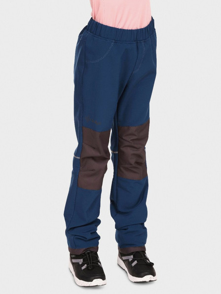 Kilpi Temno modre otroške softshell hlače Kilpi RIZO